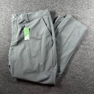 Willit Mens Golf Pants Grey Stretch Lightweight Performance Trousers 42W 30L NEW